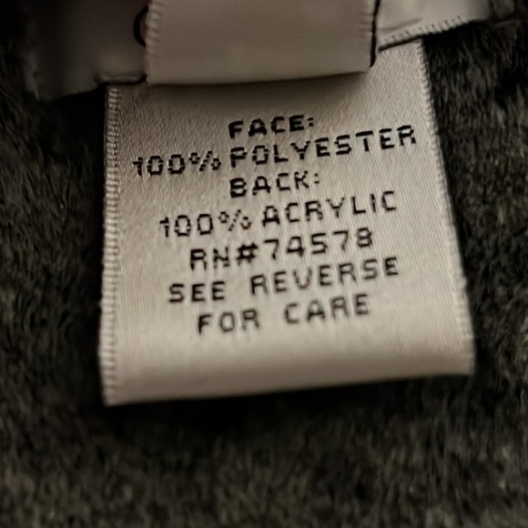 CACHE Moto jacket bomber faux leather faux fur lined Sz M - Picture 9 of 10